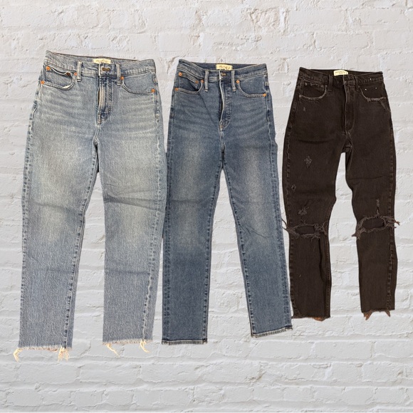 Madewell Denim - Madewell and Abercrombie and Fitch Jeans Bundle Size 25, 3 for 1 -SALE